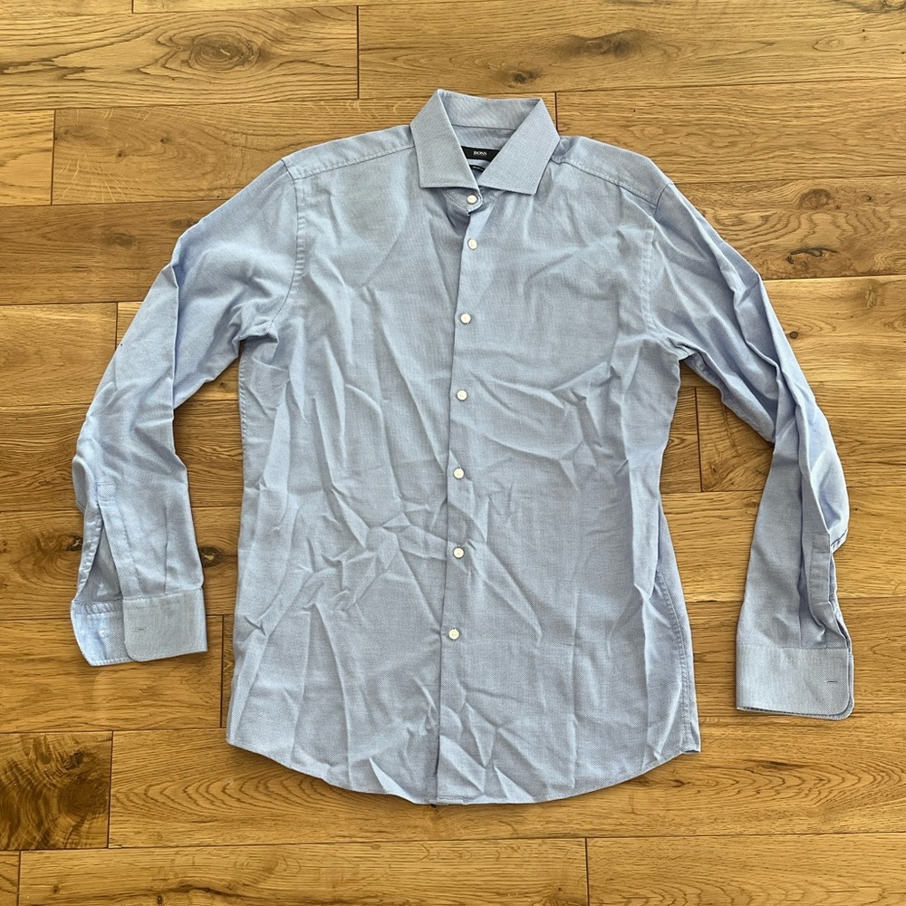 Boss Light Blue Dress Shirt